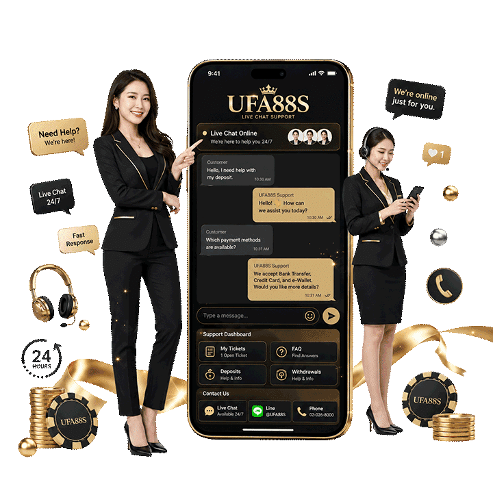 ช่องทางติดต่อ UFA88S