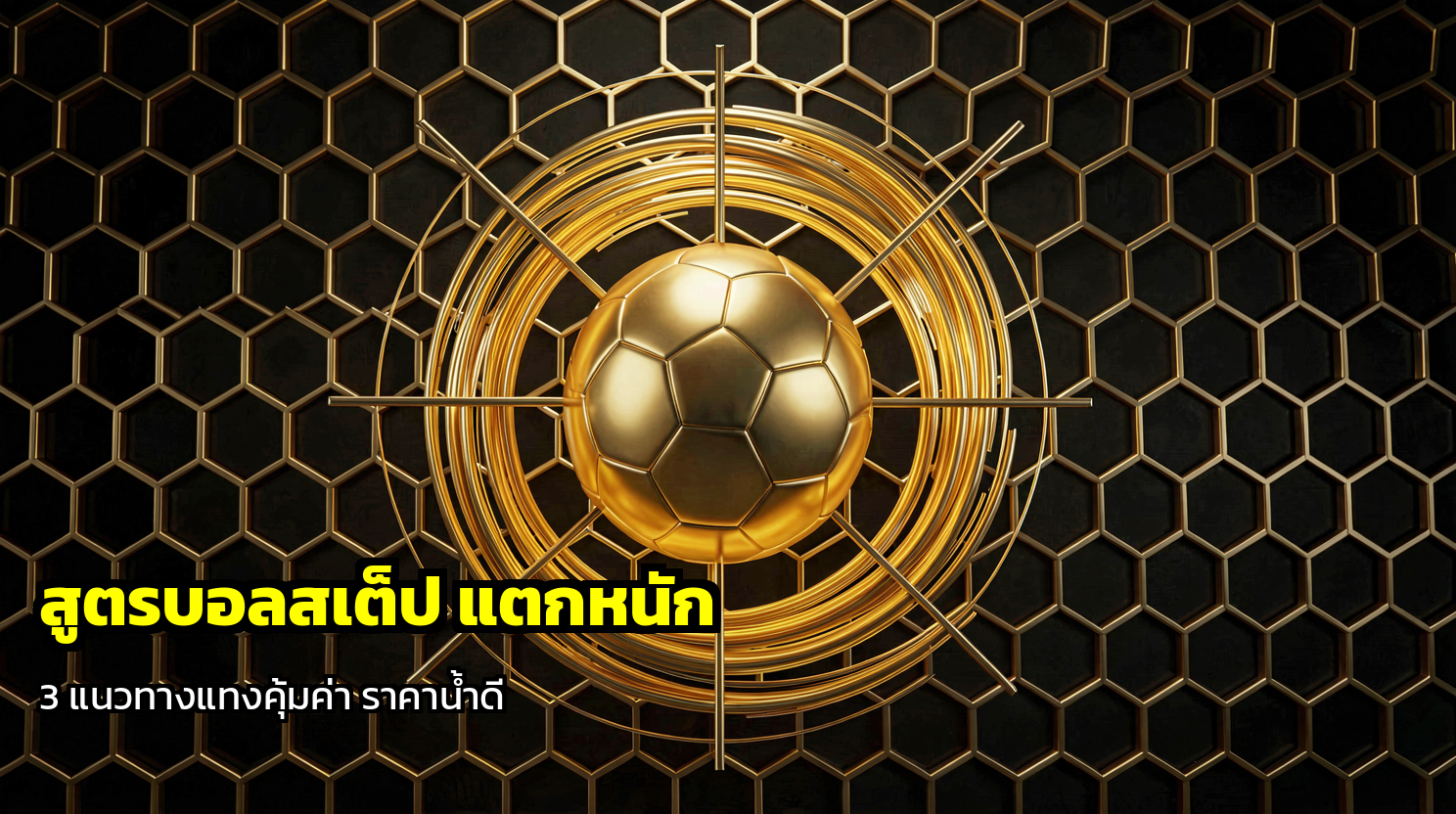 สูตรบอลสเต็ป แตกหนัก