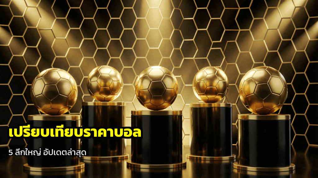 เปรียบเทียบราคาบอล